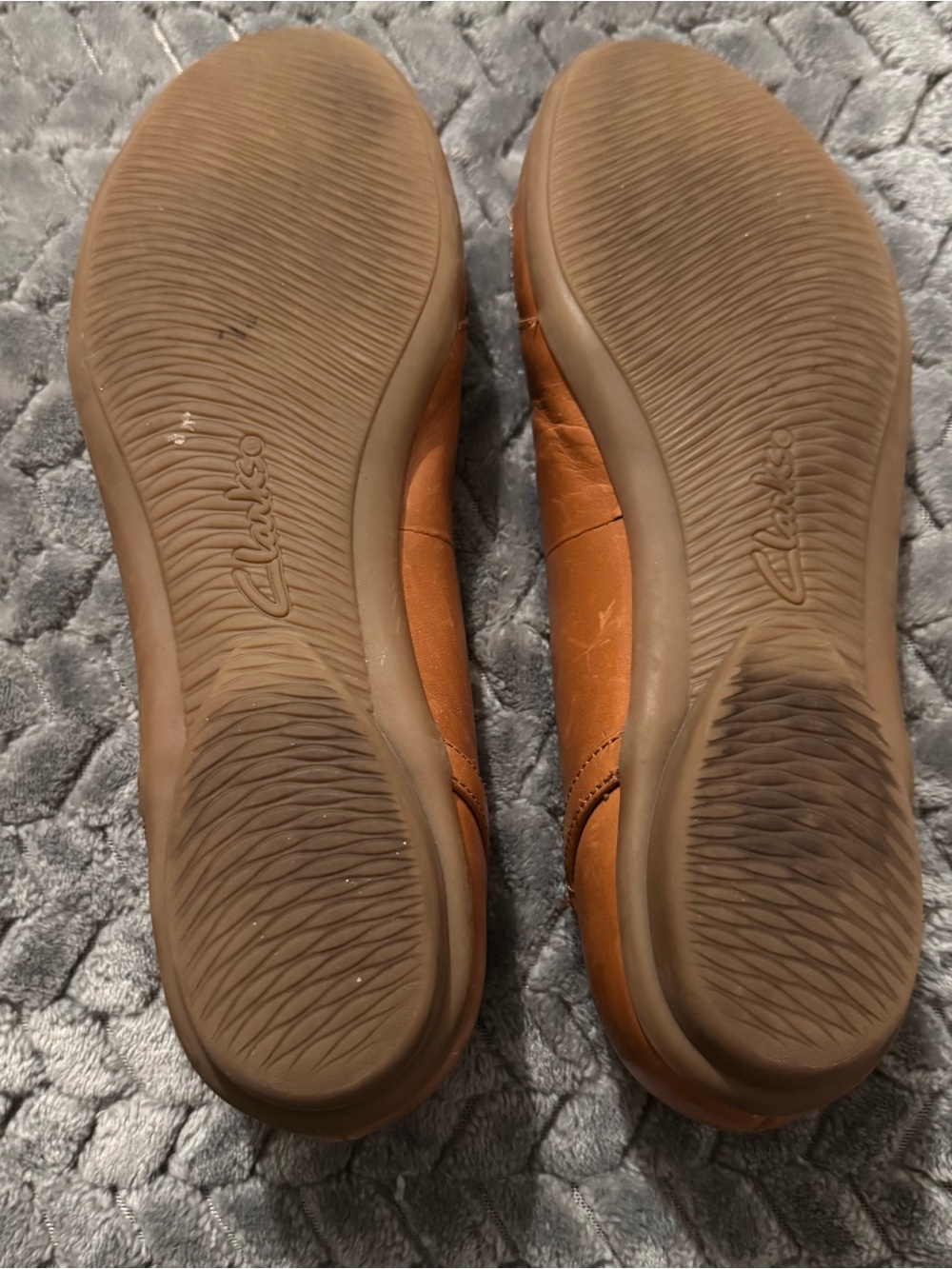 Clarks Collection Women's Tan Braided Slip-On Flats - Picture 8 of 10